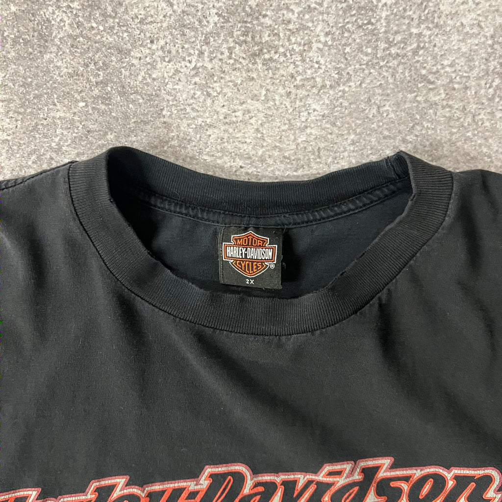 Y2K Harley Davidson Rochester, NH Worn In Tee XL