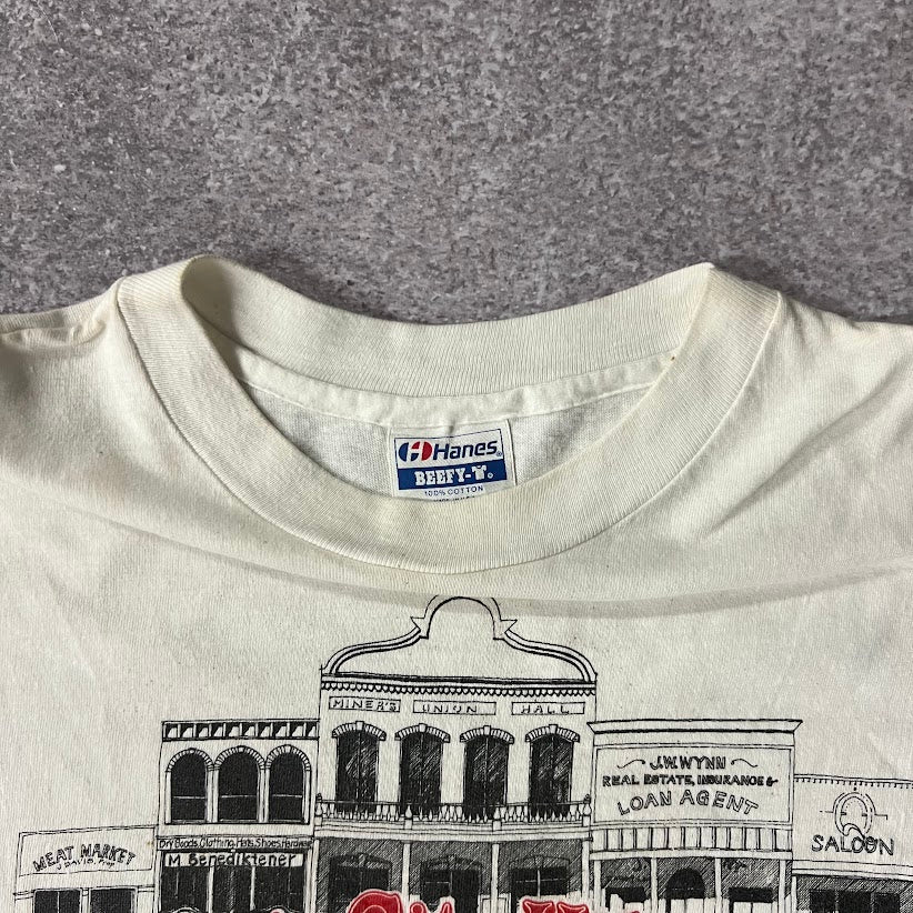 80s Virginia City Hillclimb Ferrari Owners Club Single Stitch Tee XL