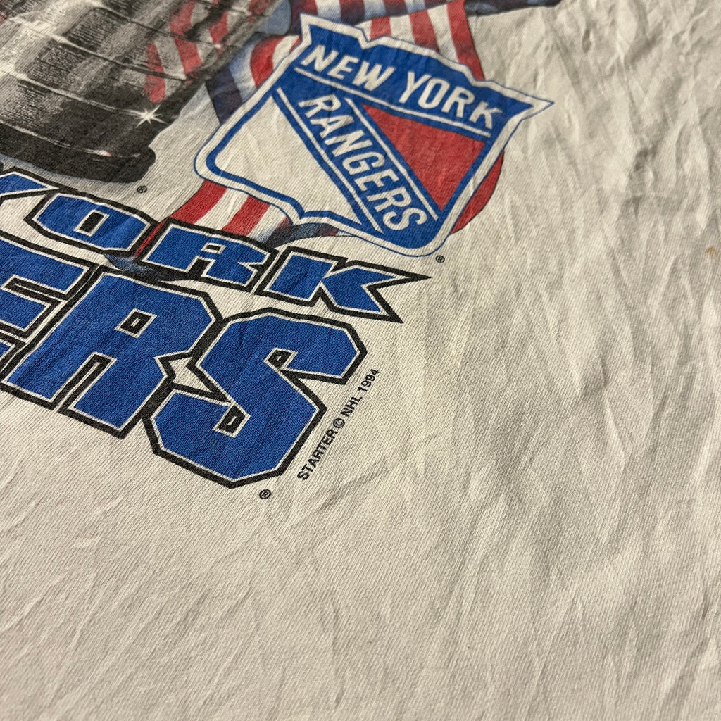 90s New York Rangers Tultex Tee XL