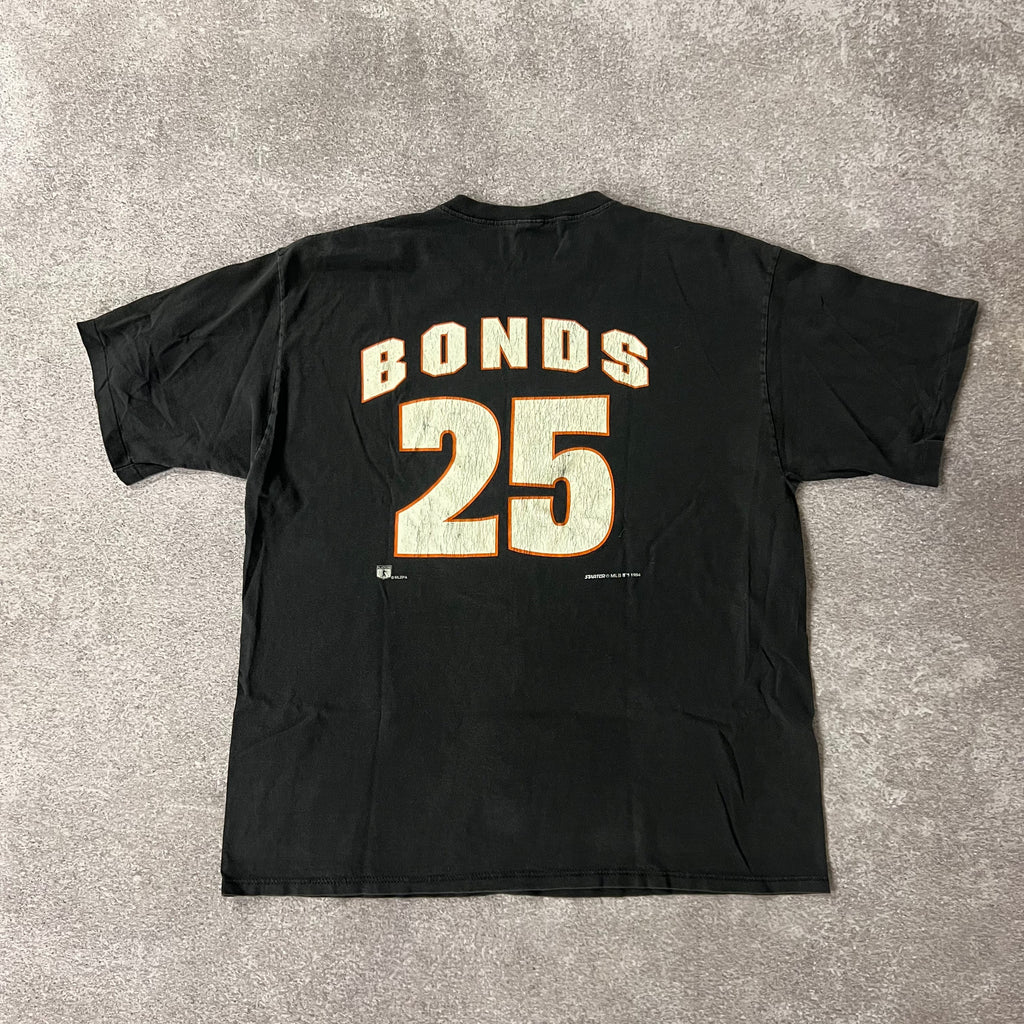 90s San Francisco Giants Starter Cracked Print Sun Faded Tee XL