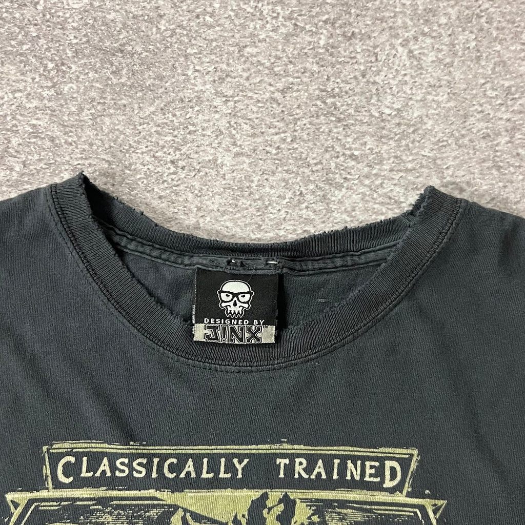 Y2K Blizzard Entertainment Back Graphic Faded Tee L