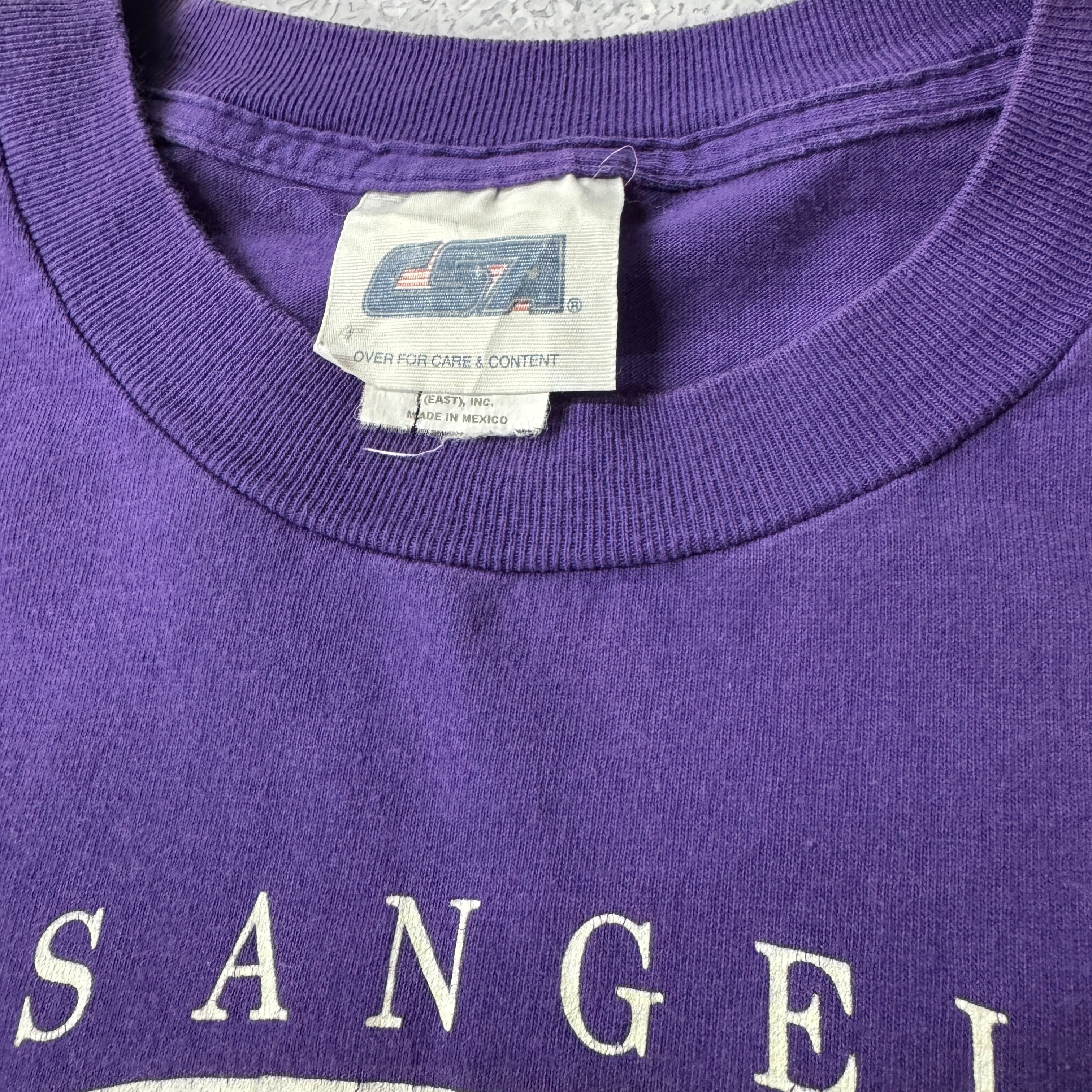 90s Los Angeles Lakers CSA Big Logo Tee