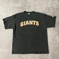90s San Francisco Giants Starter Cracked Print Sun Faded Tee XL