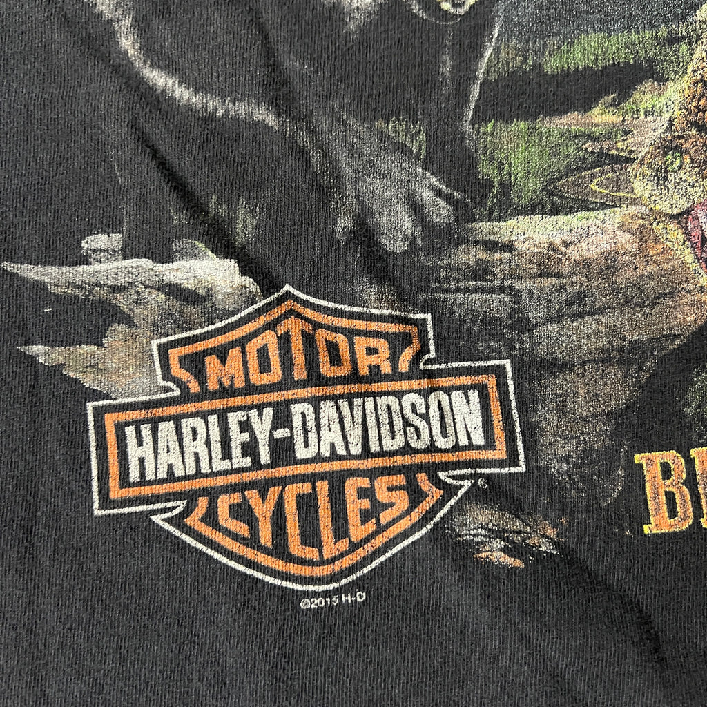 2010s Harley Davidson Bristol, VA Distressed Tee XXL