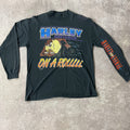 90s Harley Davidson Worn In Long Sleeve Tee L