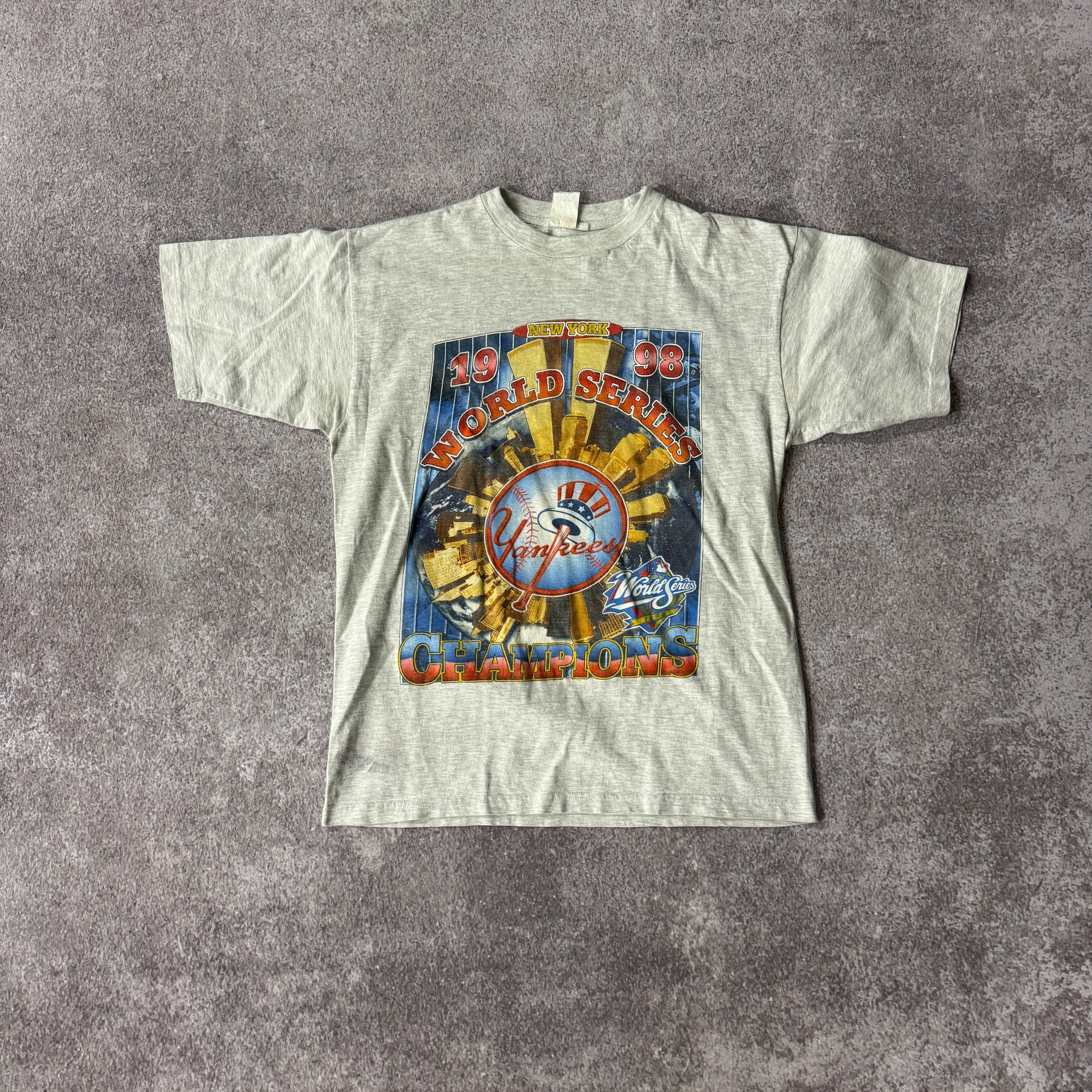 90s New York Yankees Knights Player Big Logo Tee
