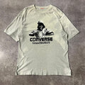 90s Converse Big Logo Sun Faded Single Stitch Made in USA Vintage Tee XL