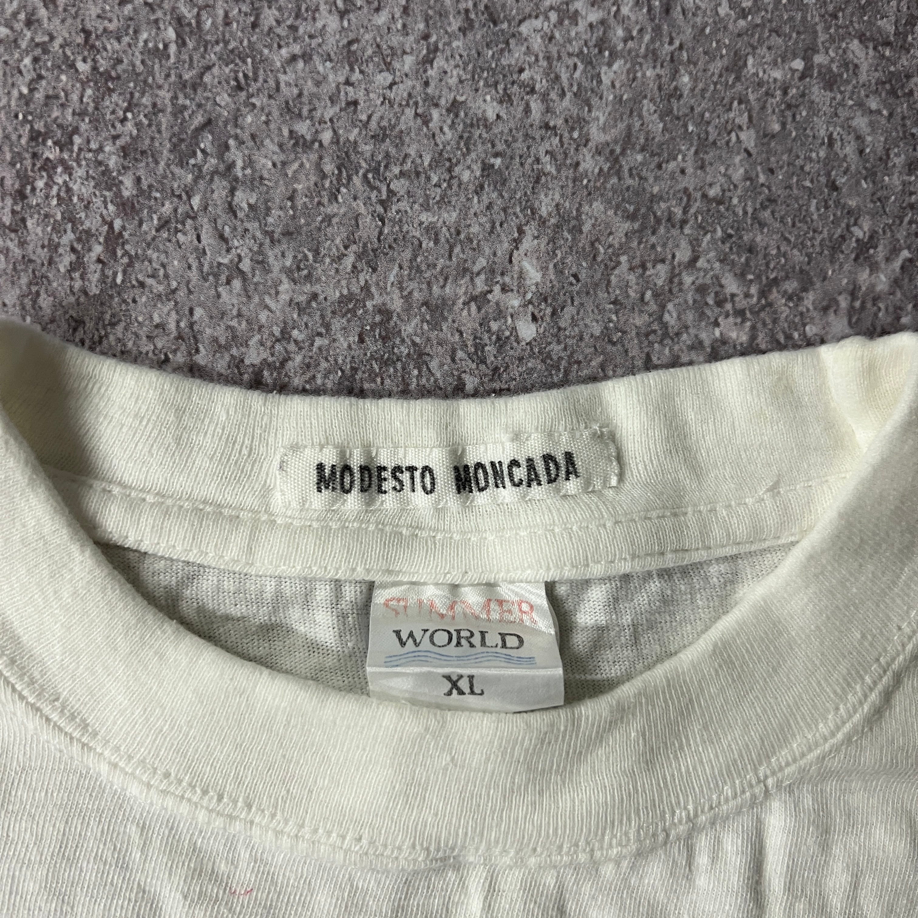 90s Modesto Moncada Soccer Tee XL