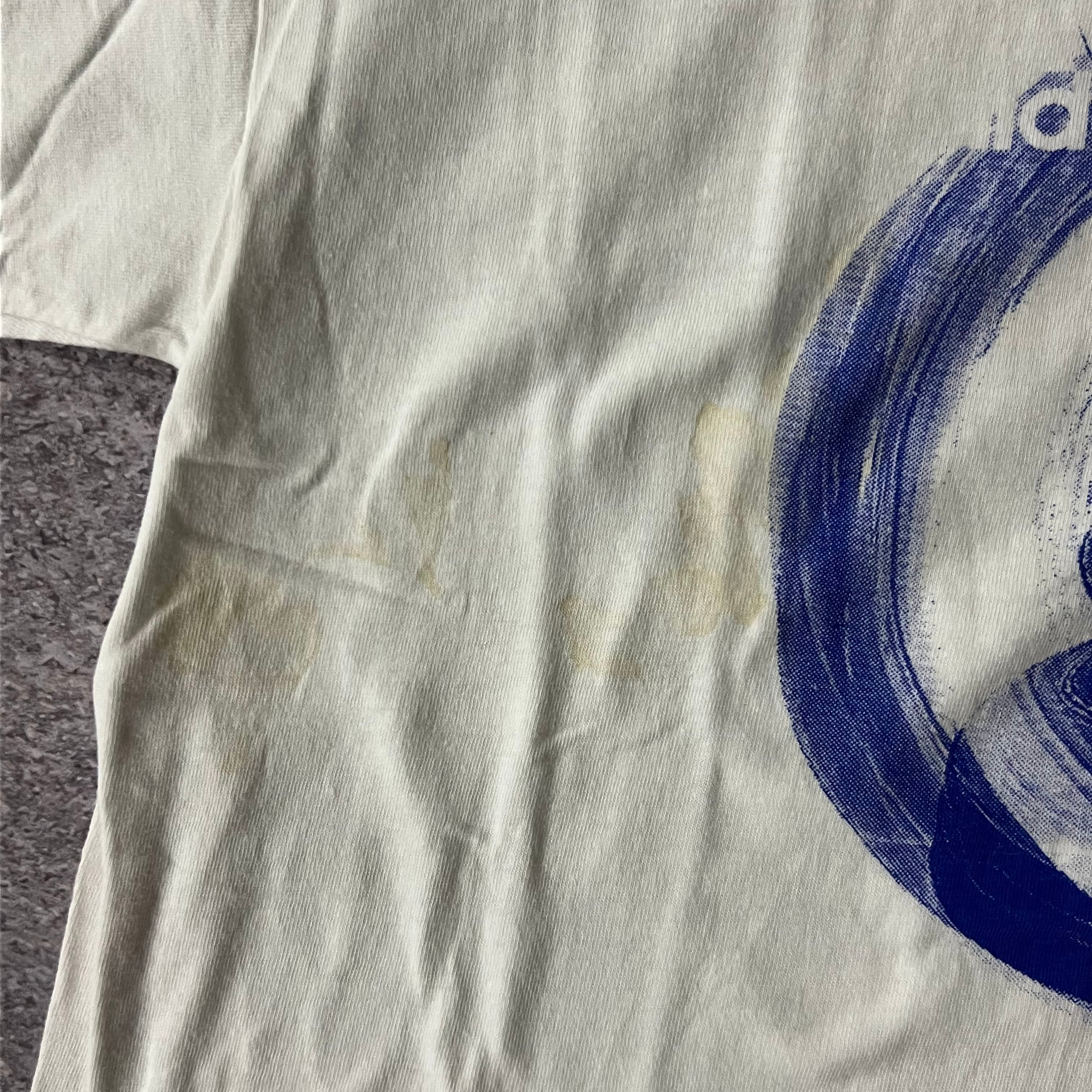 Y2K Real Madrid Adidas Big Logo Tee M