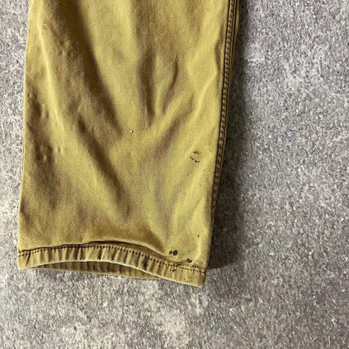 Modern Carhartt Workwear Faded Relaxed Tan Streetwear Pants 31x30