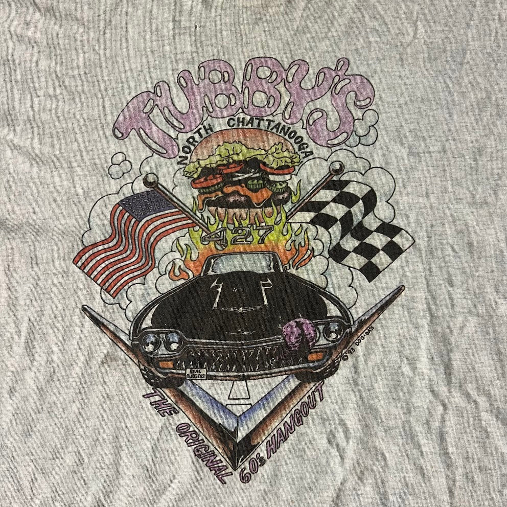 90s Tubby's North Chattanooga Faded Single Stitch Vintage Tee XXL
