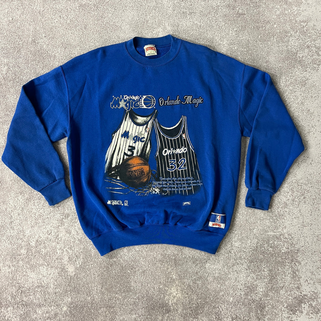 90s Orlando Magic Nutmeg Mills Crewneck XL