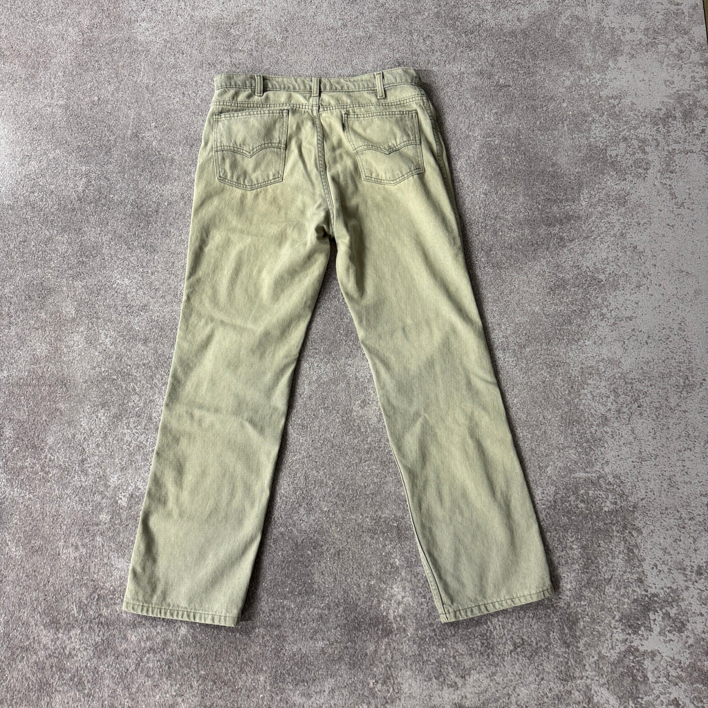 80s Levi's Skosh Gray Relaxed Sun Faded Jeans