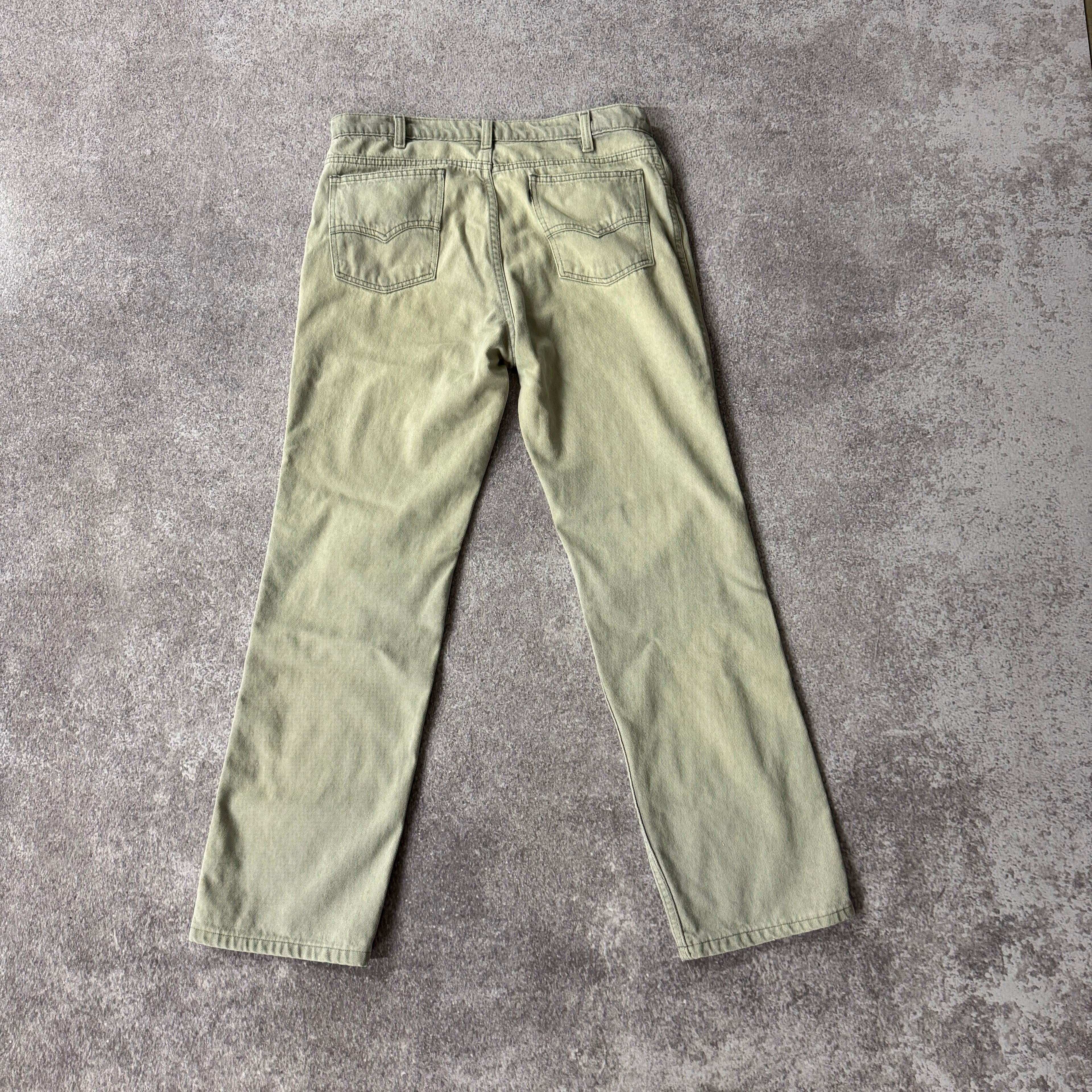 80s Levi's Skosh Gray Relaxed Sun Faded Jeans