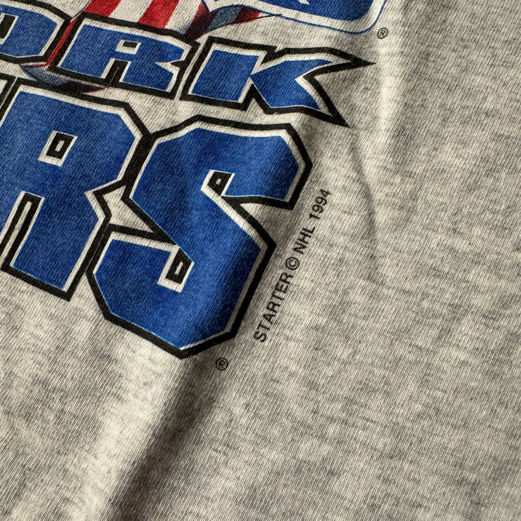 90s New York Rangers Starter Big Logo Tee XL