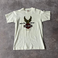 90s Fruit of the Loom White Worn In Tee M