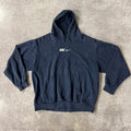 Y2K Nike Blue Heavyweight Hoodie XL