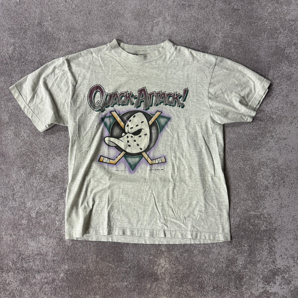 90s Anaheim Ducks Competitor All Over Print Tee XL