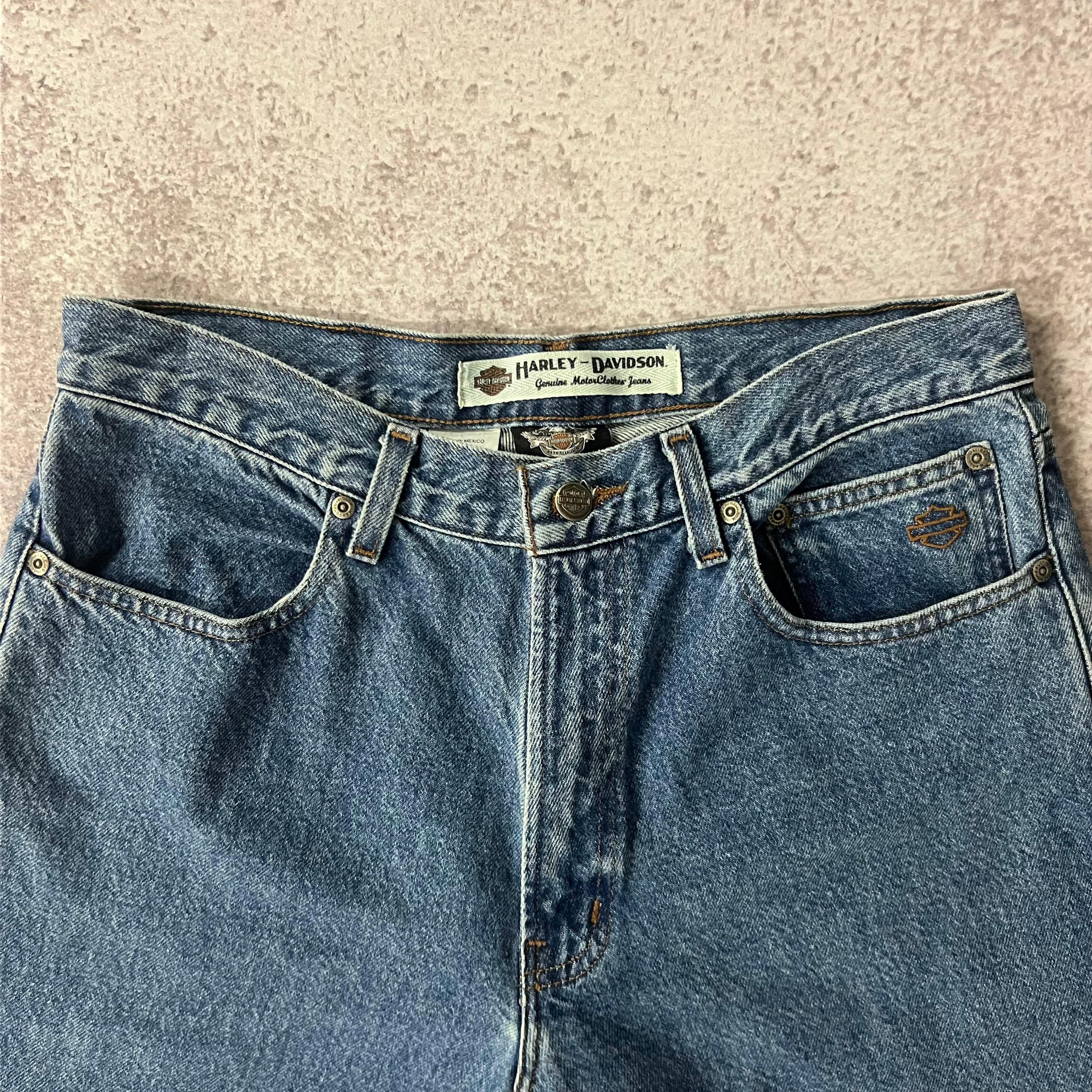 Y2K Harley Davidson Denim Jeans 32x32