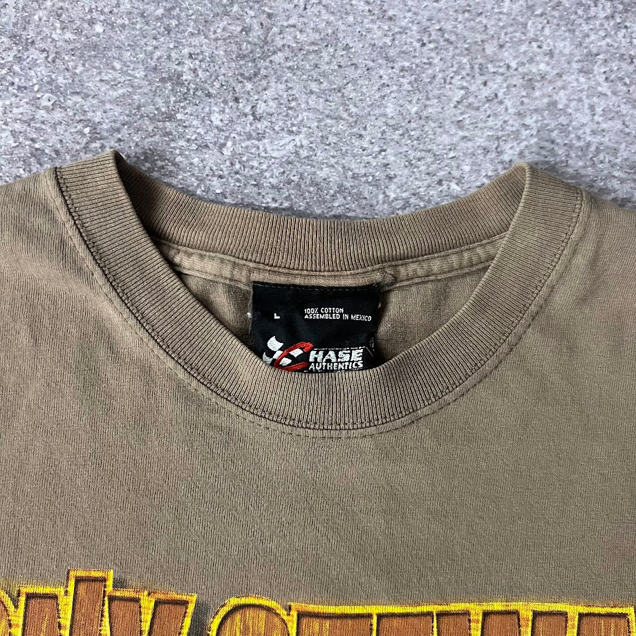 Y2K Tony Stewart NASCAR Chase Authentics Big Logo Back Graphic Tee L