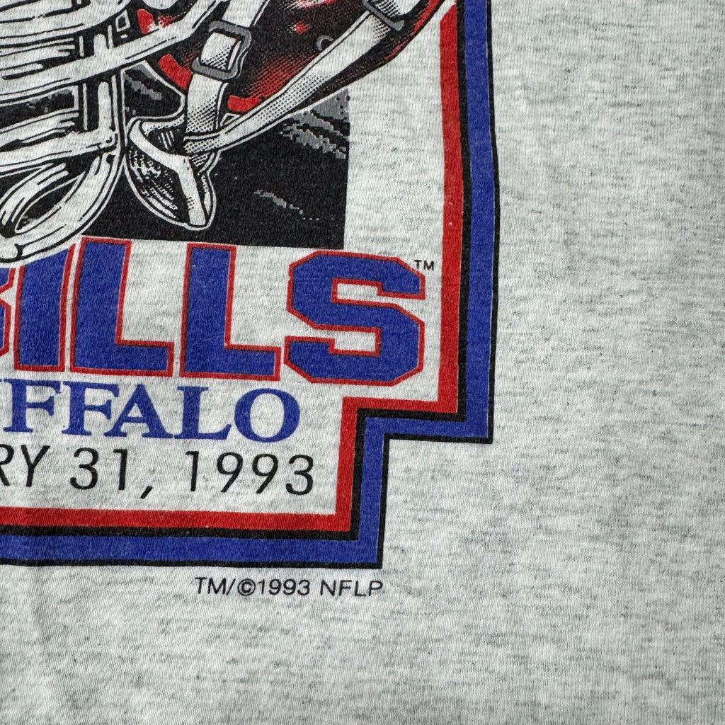 90s Cowboys vs Bills Screen Stars Single Stitch Tee XXL