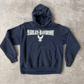 Y2K Harley Davidson Portland, Maine Blue Worn In Hoodie M
