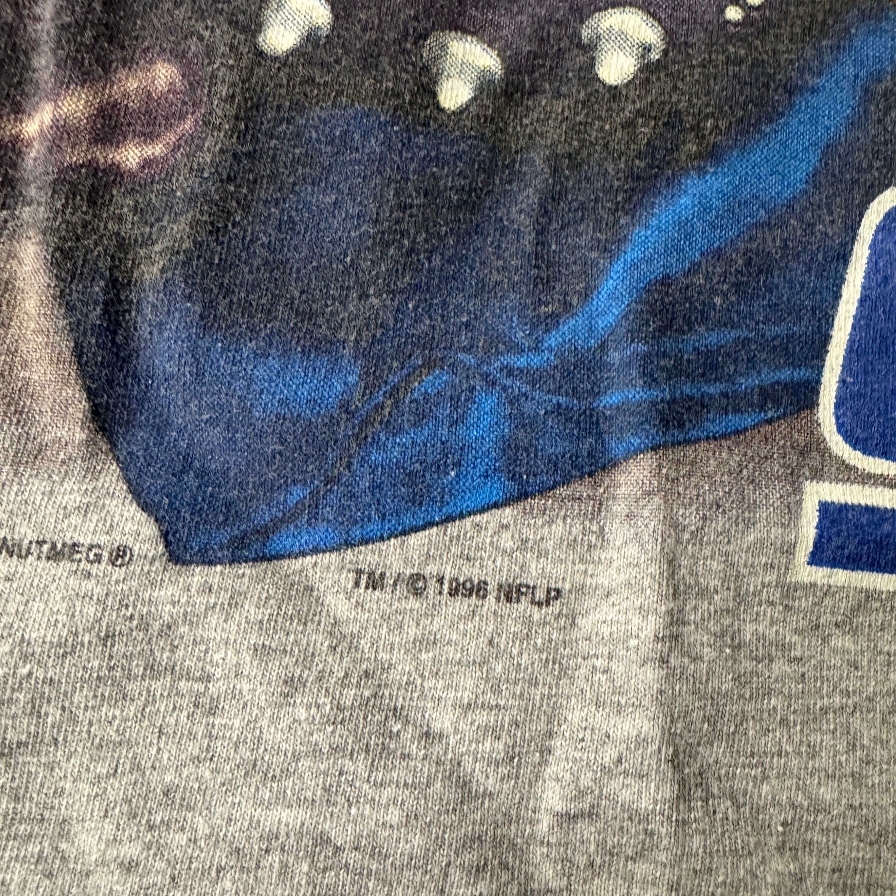 90s New York Giants Lee Sport Big Logo Tee XXL