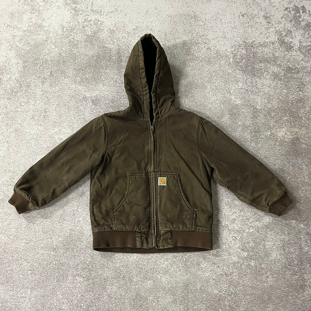2010s Carhartt Brown Heavyweight Workwear Jacket M