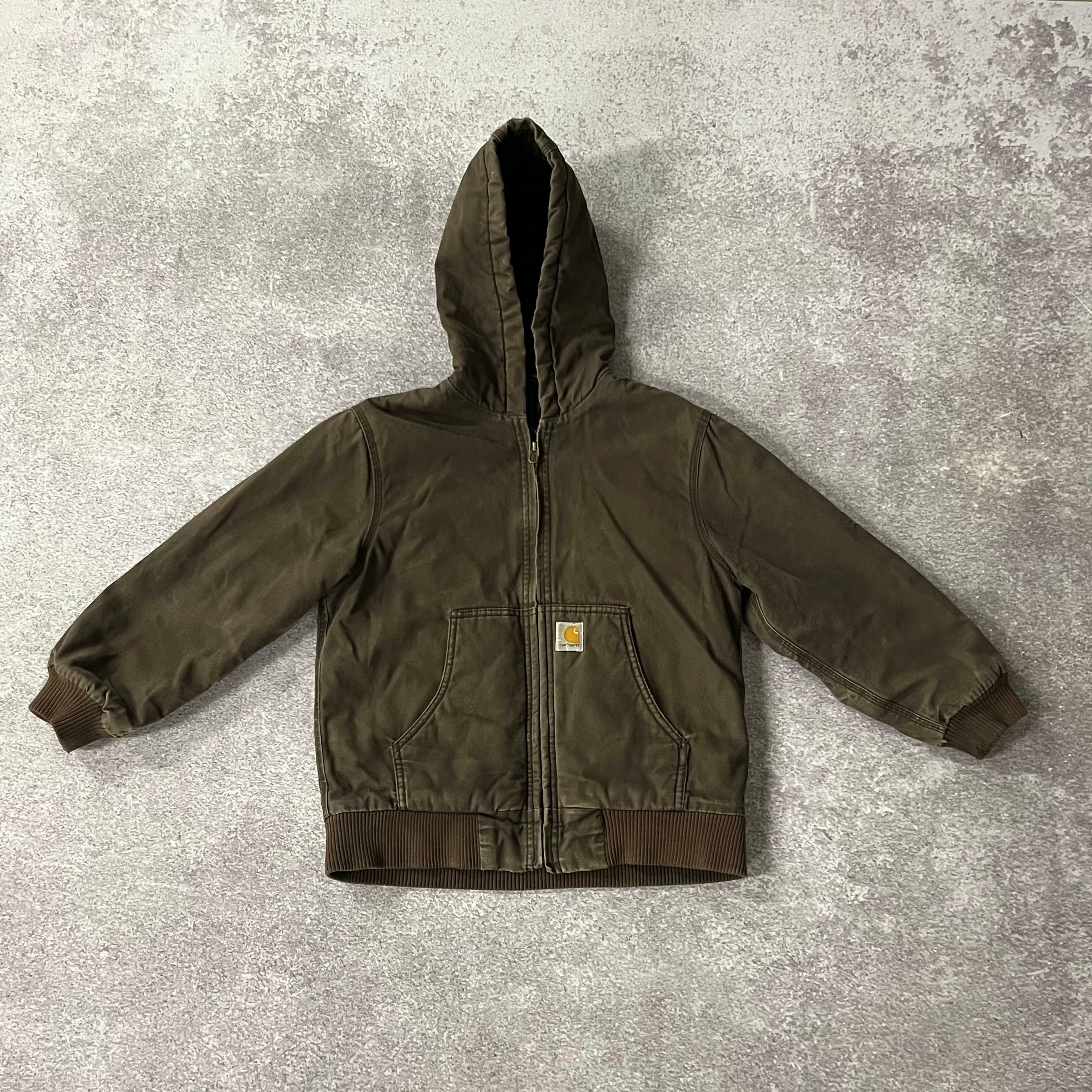 2010s Carhartt Brown Heavyweight Workwear Jacket M