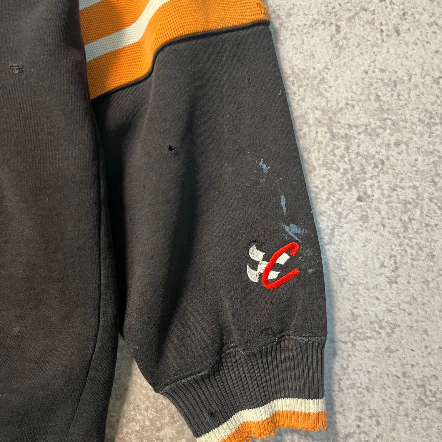 Vintage Thrashed Tony Stewart Joe Gibbs Racing Crewneck Sweatshirt XXL Chase Authentics
