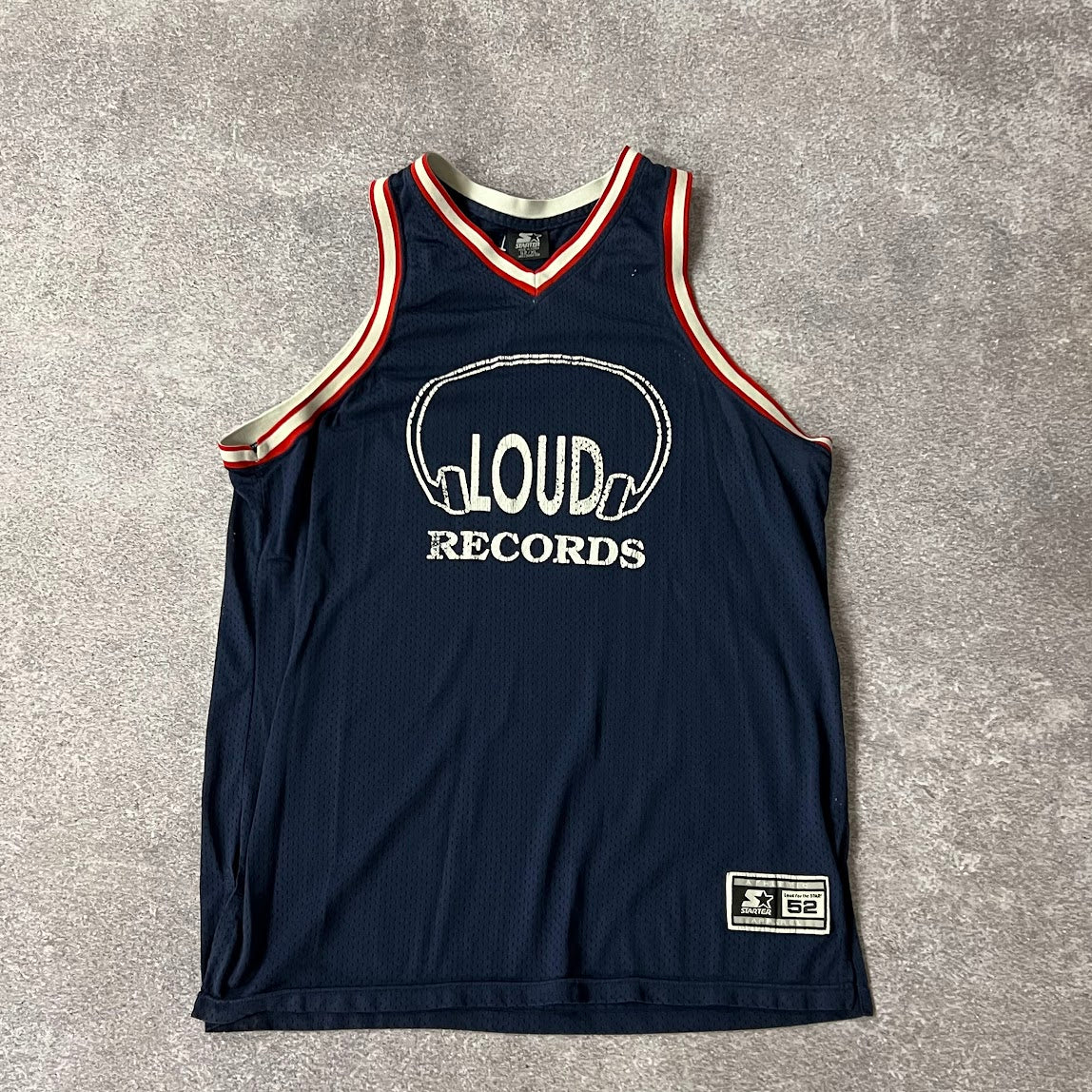 90s Starter Blue Back Graphic Jersey XL