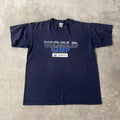 90s World Cup, France France98 Blue Sun Faded Tee XL