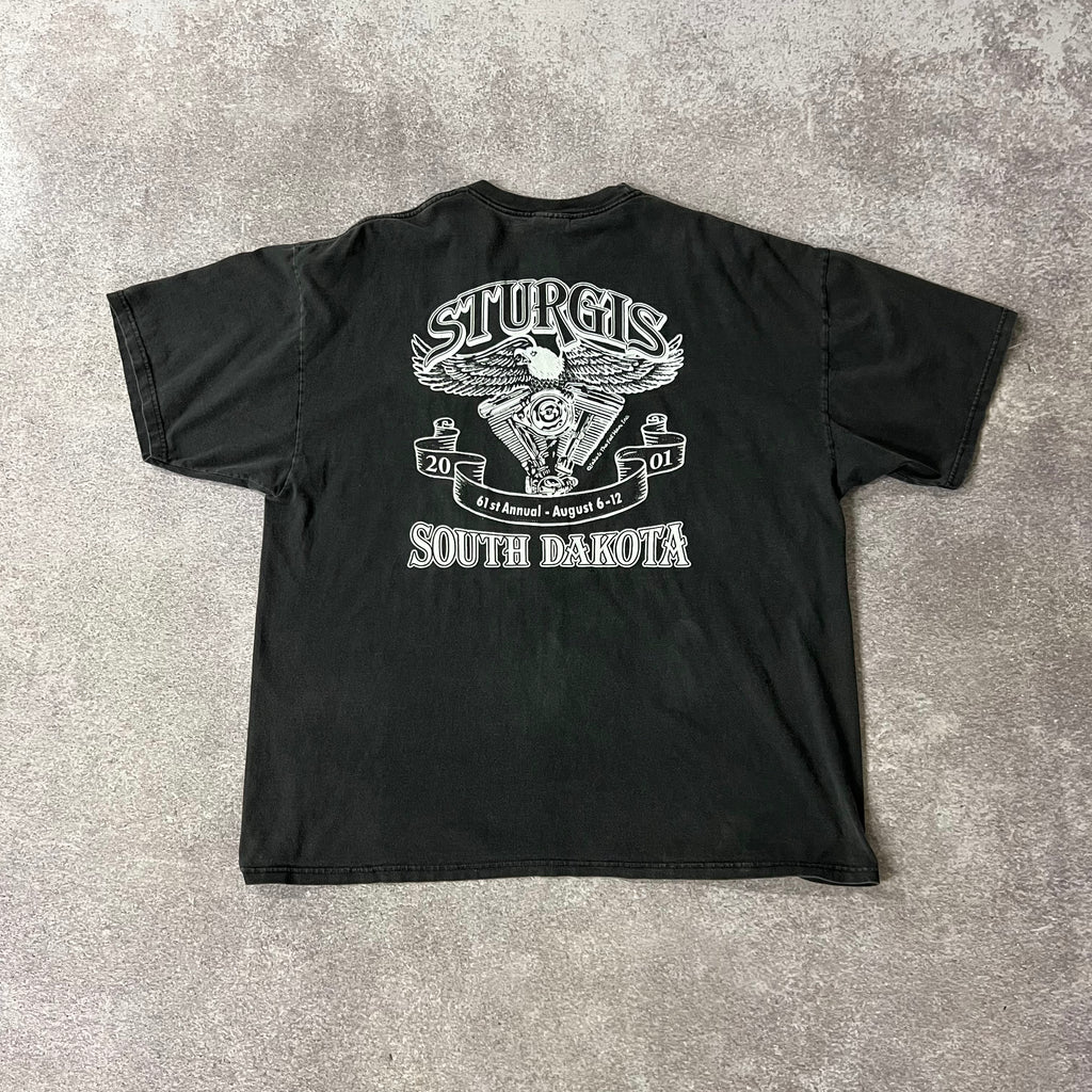 Y2K Port and Company South Dakota Worn In Tee XXL