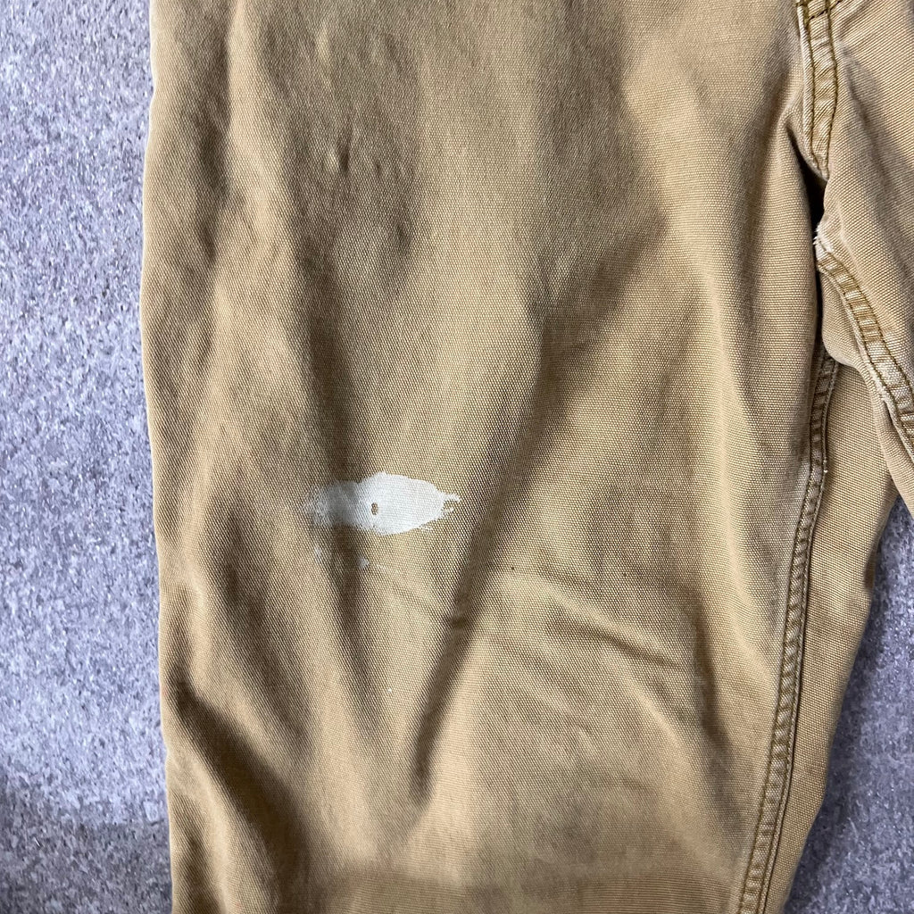 Modern Carhartt Workwear Faded Relaxed Tan Streetwear Pants 31x30