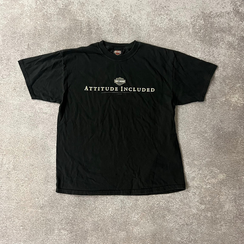 Y2K Harley Davidson Lynchburg, Tennessee Back Graphic Tee XL
