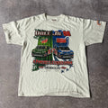 Y2K Dale Jr NASCAR Chase Authentics Big Logo Back Graphic Tee XL