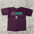 90s Anaheim Ducks Salem Sportswear Big Logo Tee L