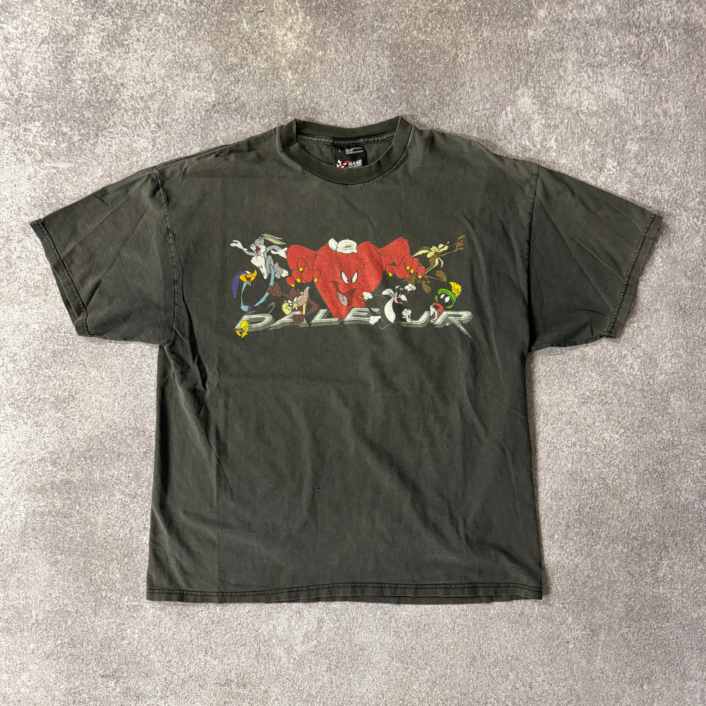 90s Looney Tunes NASCAR Chase Authentics Tee L