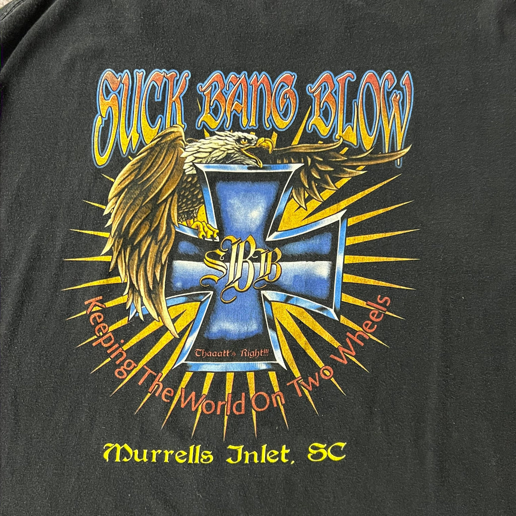 Y2K Alstyle Apparel Murrells Inlet, South Carolina Distressed Long Sleeve Tee XXL