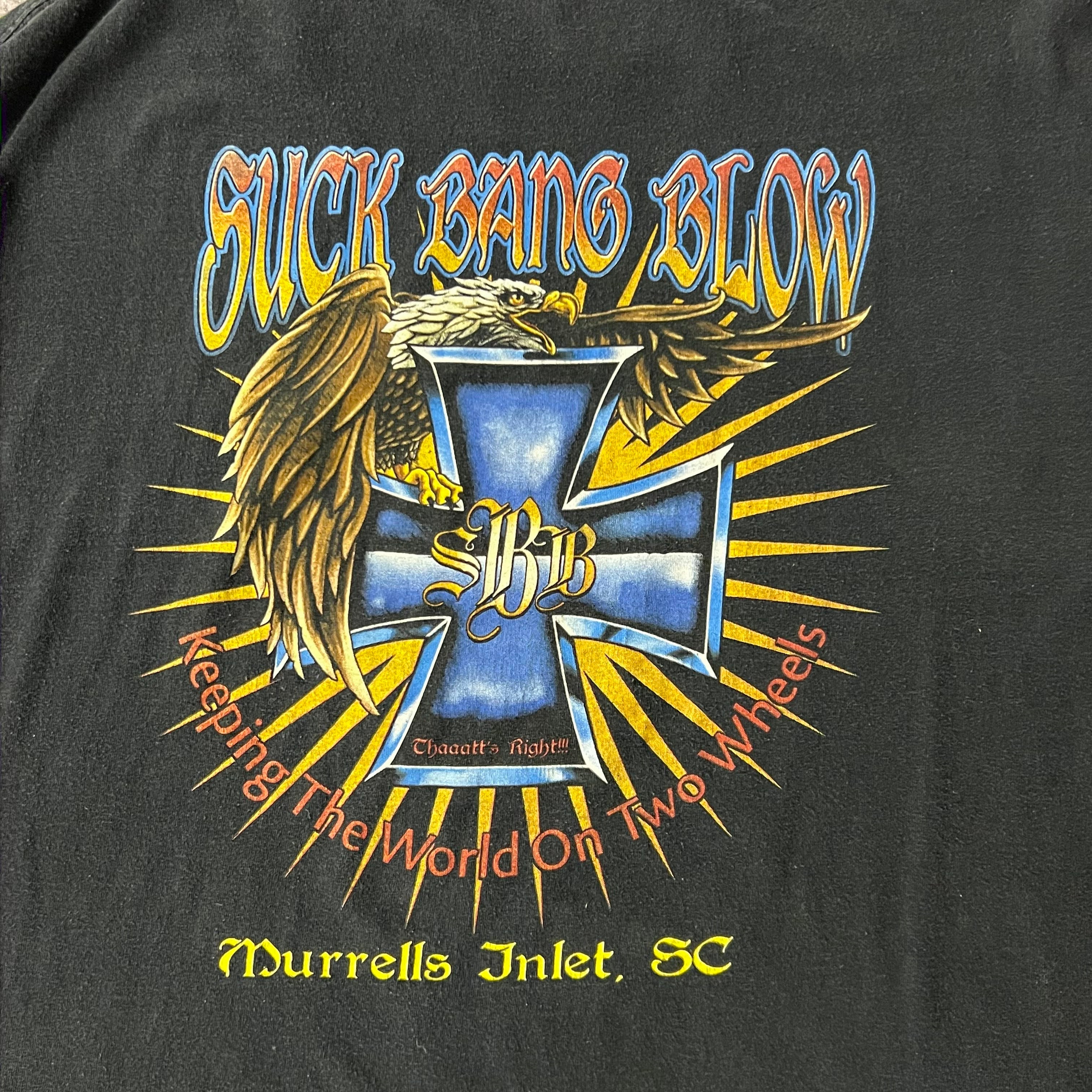 Y2K Alstyle Apparel Murrells Inlet, South Carolina Distressed Long Sleeve Tee XXL