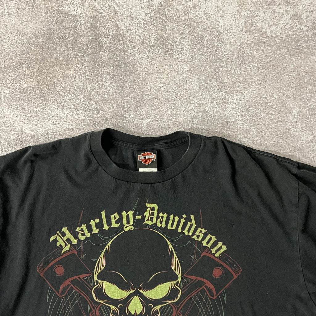 Y2K Harley Davidson New Orleans, Lousiana Big Logo Tee XXL