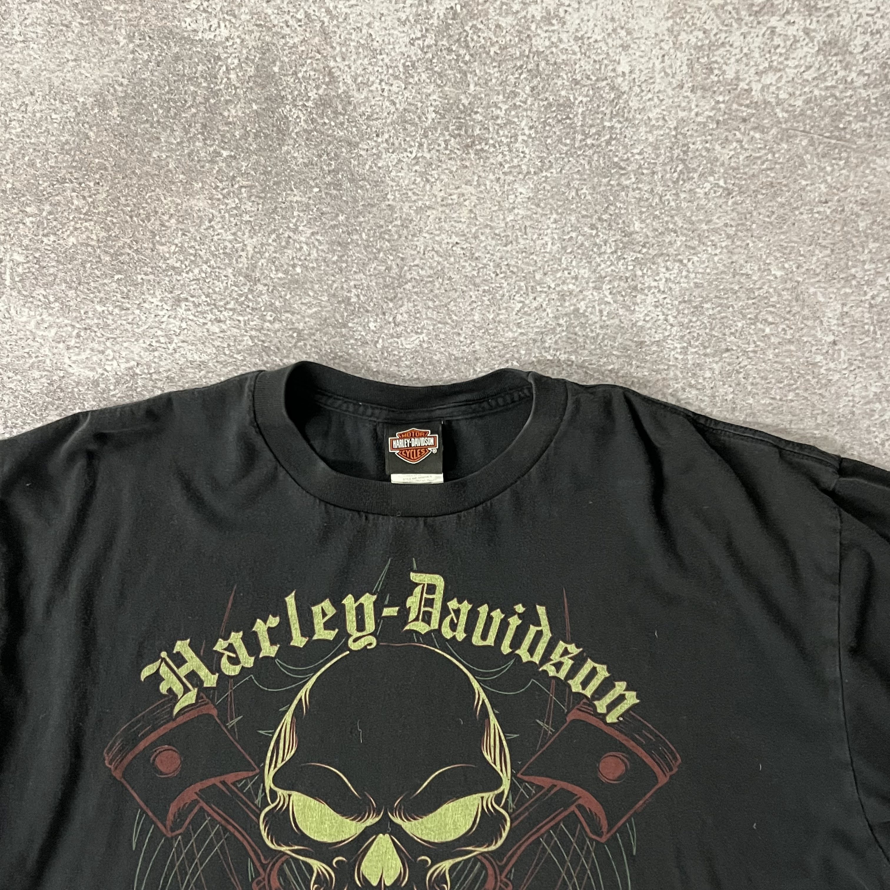 Y2K Harley Davidson New Orleans, Lousiana Big Logo Tee XXL