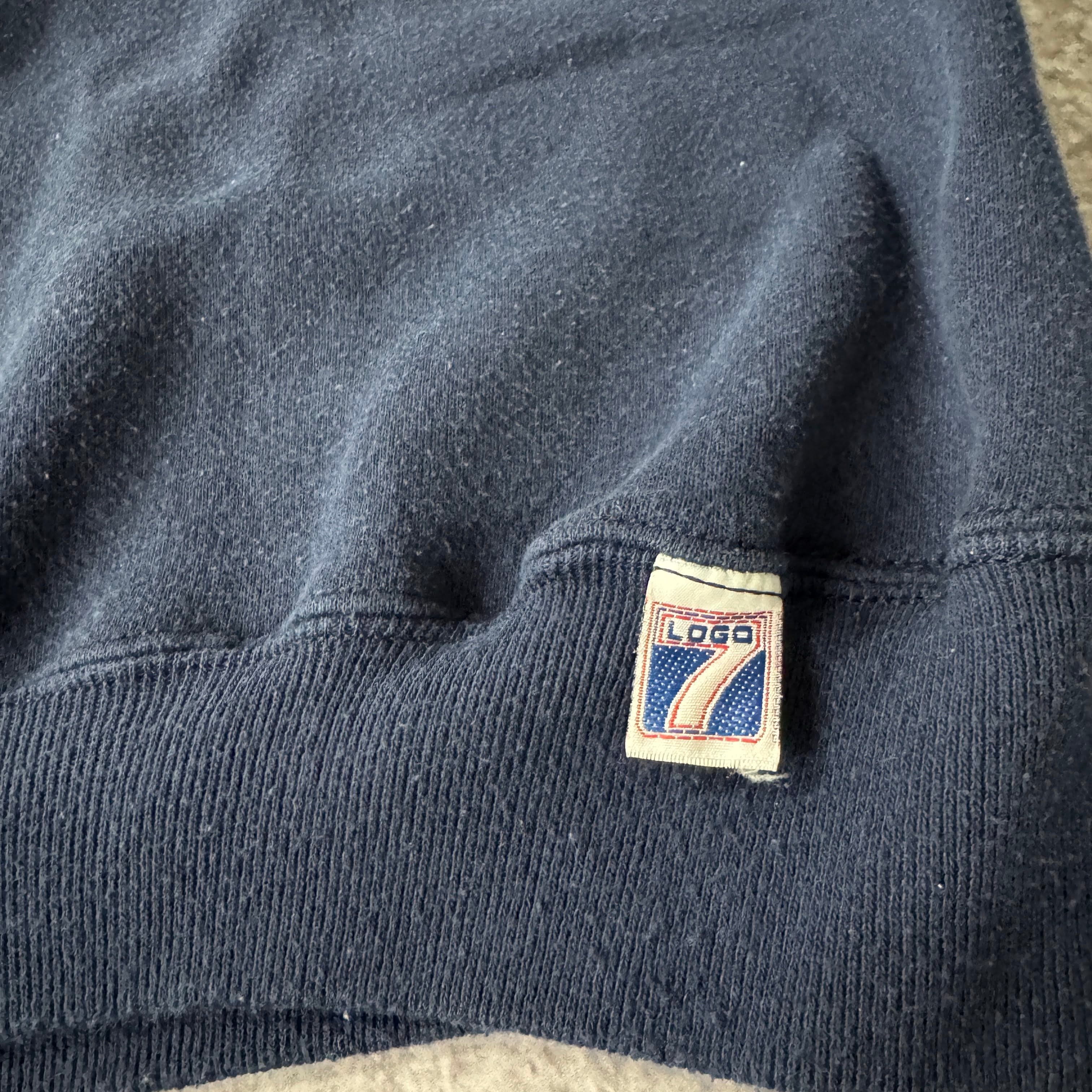 90s Michigan Wolverines Logo 7 Big Logo Crewneck XL
