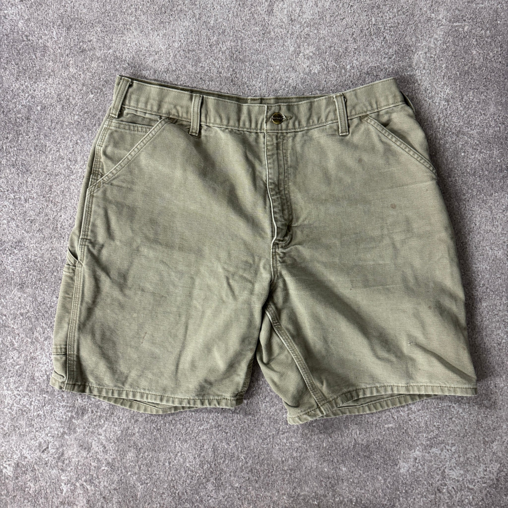 2010s Carhartt Beige Workwear Shorts 36W