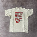 90s Fruit of the Loom Golf Big Logo Single Stitch Tee XXL