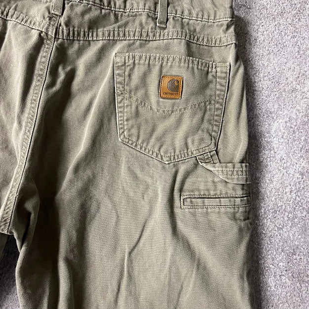 Y2K Carhartt Workwear Loose Beige Vintage Pants 40x32