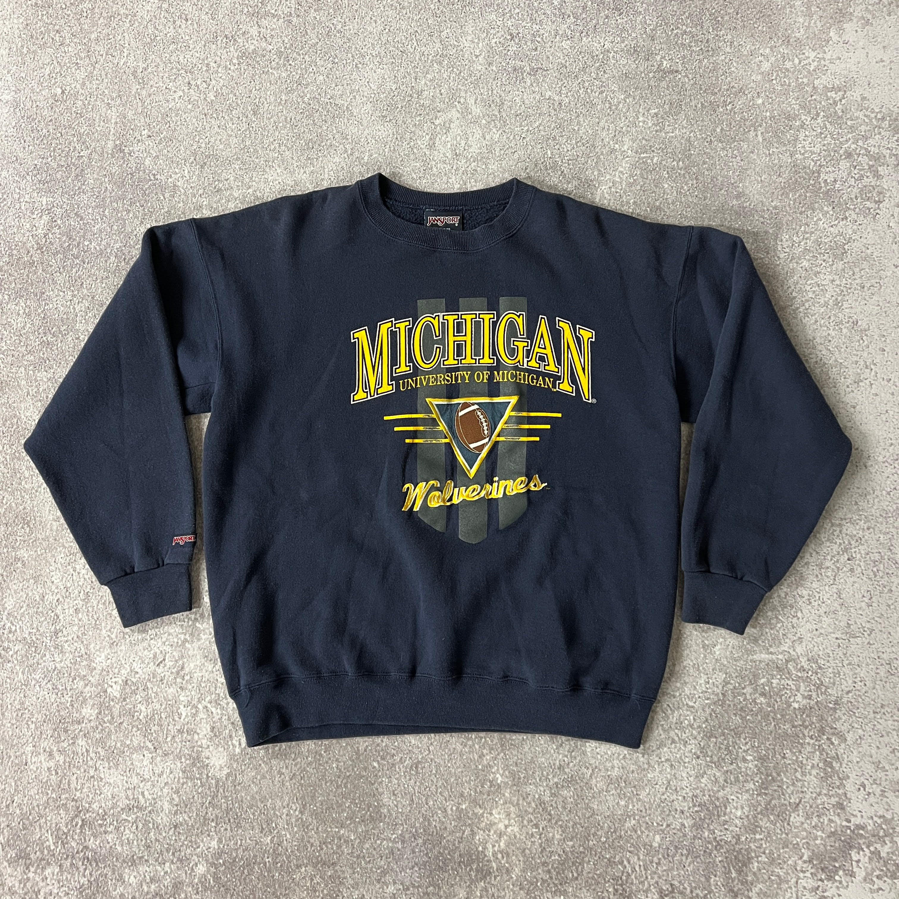 90s Jansport College Football Crewneck XL