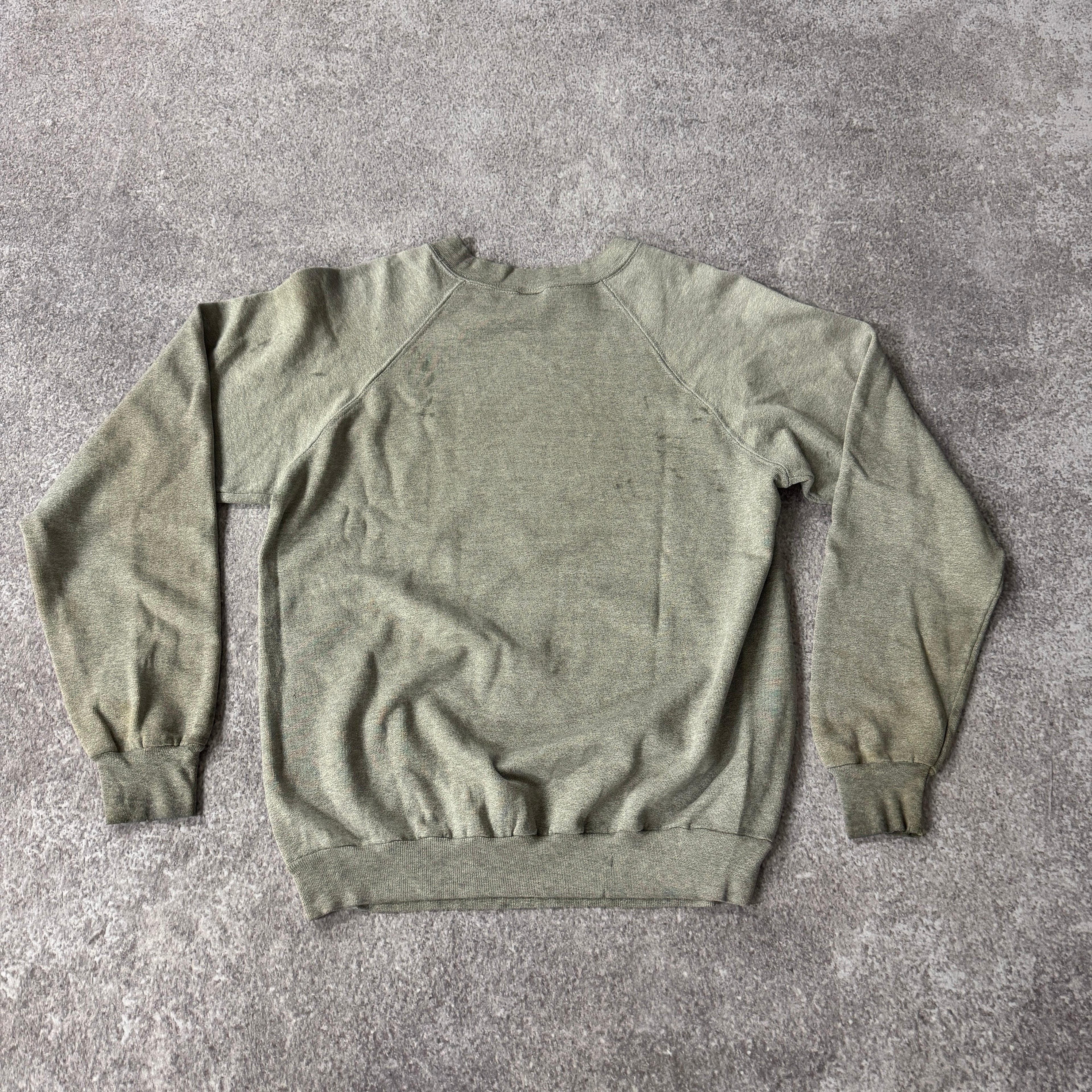 90s Buffalo Bills Trench Big Logo Crewneck M