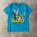 1988 Unadilla World Championship Motocross Screen Stars Faded Blue Tee L