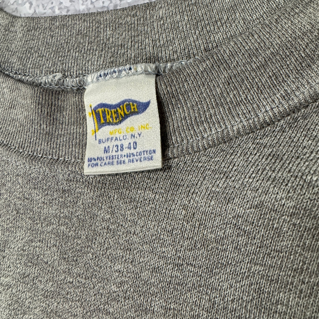 90s Buffalo Bills Trench Big Logo Crewneck M